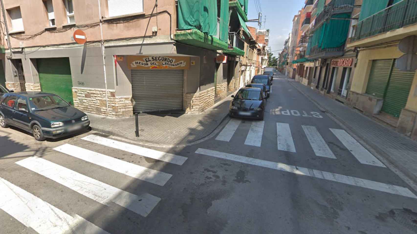 Intersección de las calles del Piral y Ramón y Cajal de Premià de Mar, donde ocurrió la agresión / GOOGLE STREET VIEW