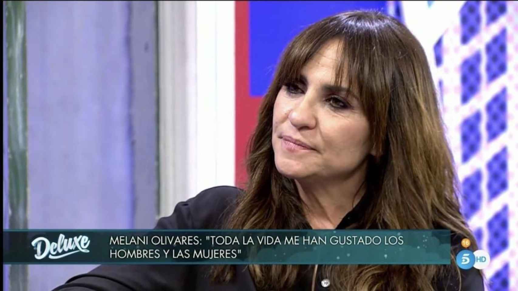 Melani Olivares en 'Sábado Deluxe' / TELECINCO