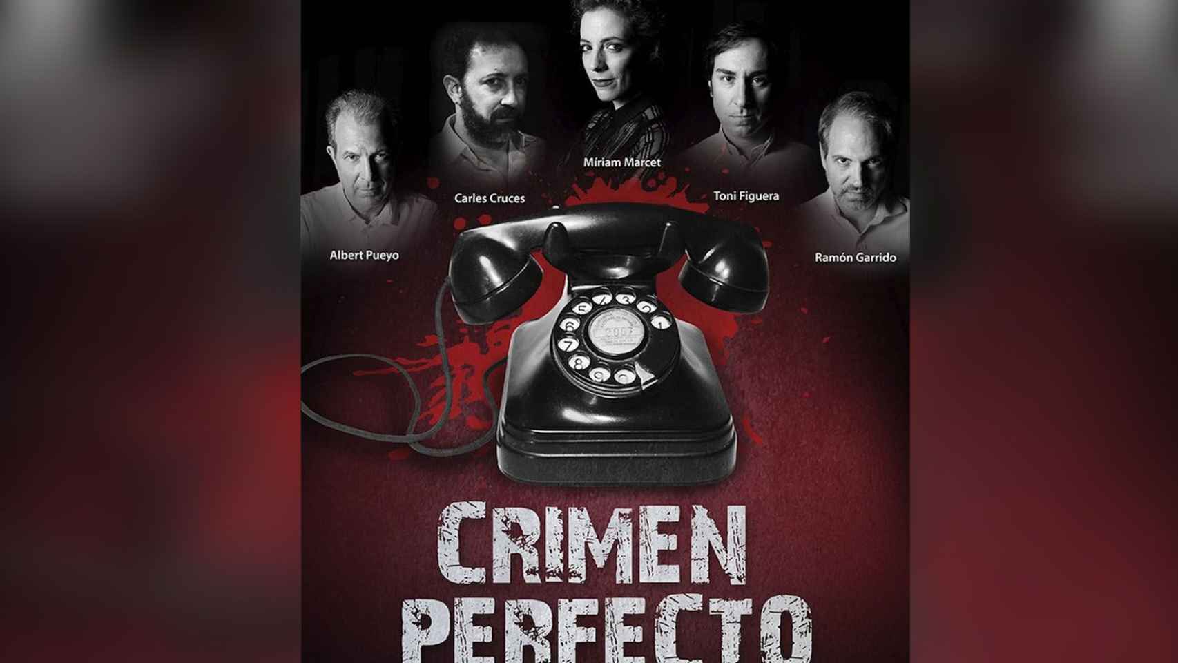 Cartel de la obra teatral 'Crimen Perfecto' / SALA ARS TEATRE