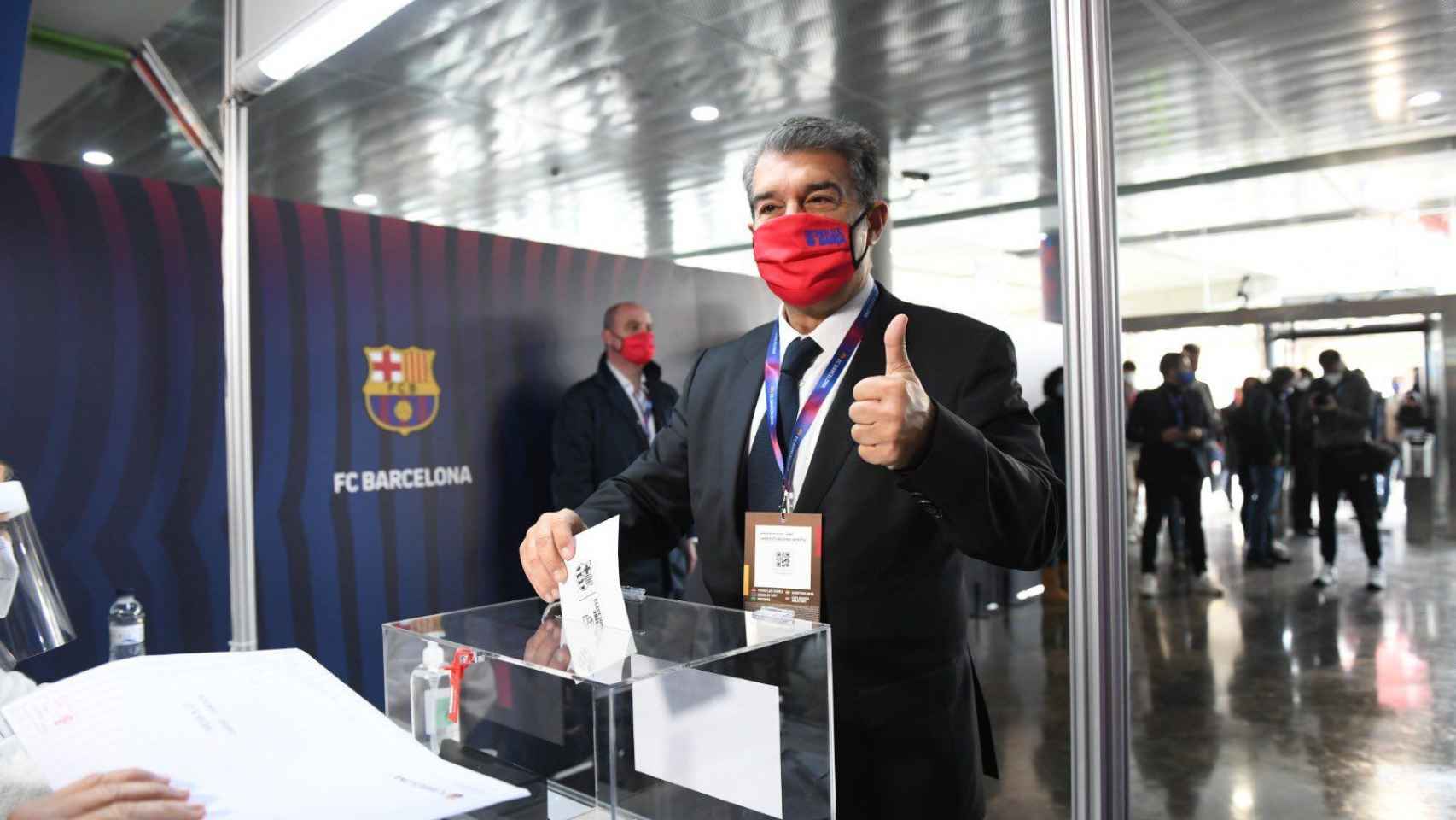 Joan Laporta, nuevo presidente del FC Barcelona/ TWITTER- JOAN LAPORTA