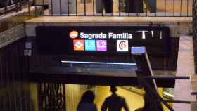 Entrada de la estación de Metro de Sagrada Família / WIKIMEDIA COMMONS