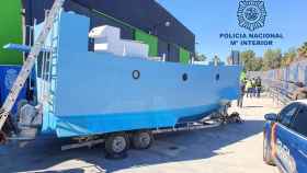 La Policía Nacional interviene una embarcación semisumergible para el narcotráfico / POLICÍA NACIONAL