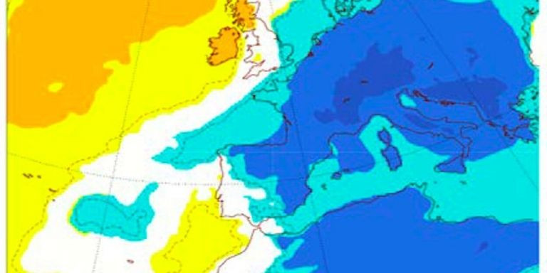 La Aemet pronostica una brusca caída de las temperaturas durante esta semana / AEMET