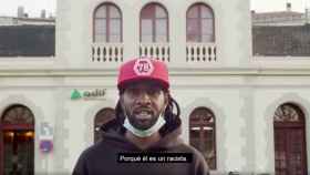 El joven senegalés Alioune denuncia un ataque de racismo en Renfe / TERRASSA SENSE MURS