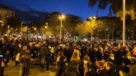 Manifestación por la libertad de Hasel / CUP BARCELONA