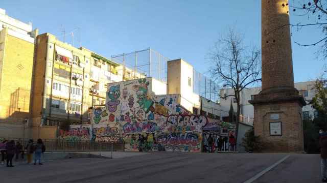 La plaza del Poble Romaní, en el barrio de Gràcia / AYUNTAMIENTO DE BARCELONA