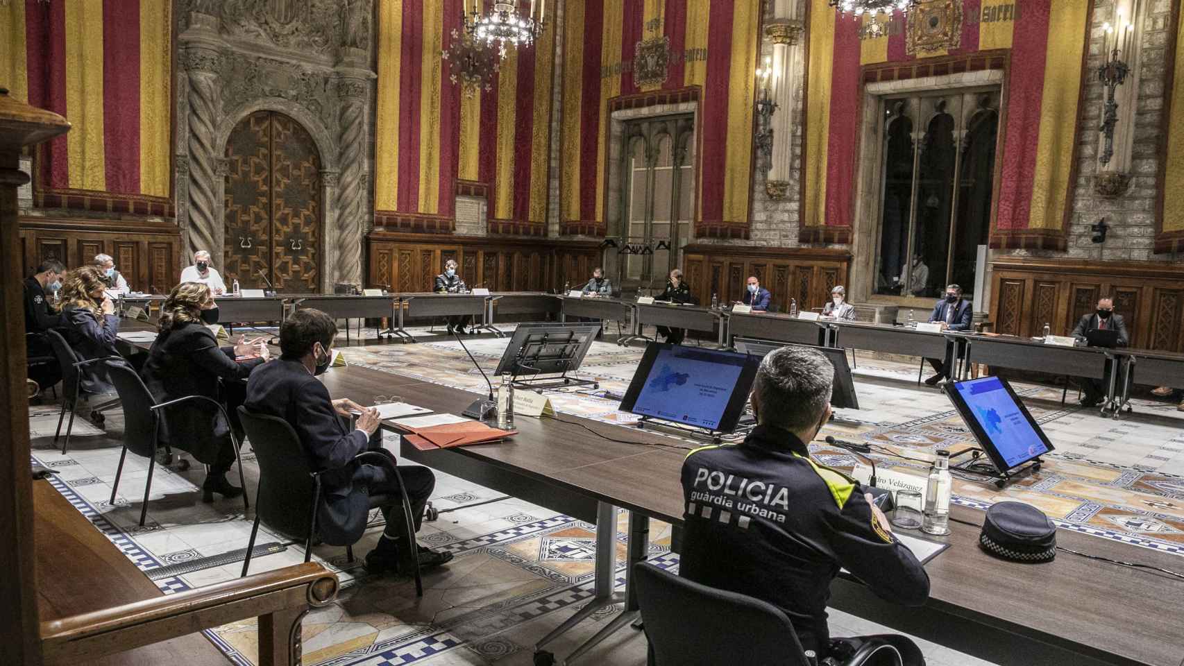 Primera reunión del año de la Junta Local de Seguridad de Barcelona / AJ BCN