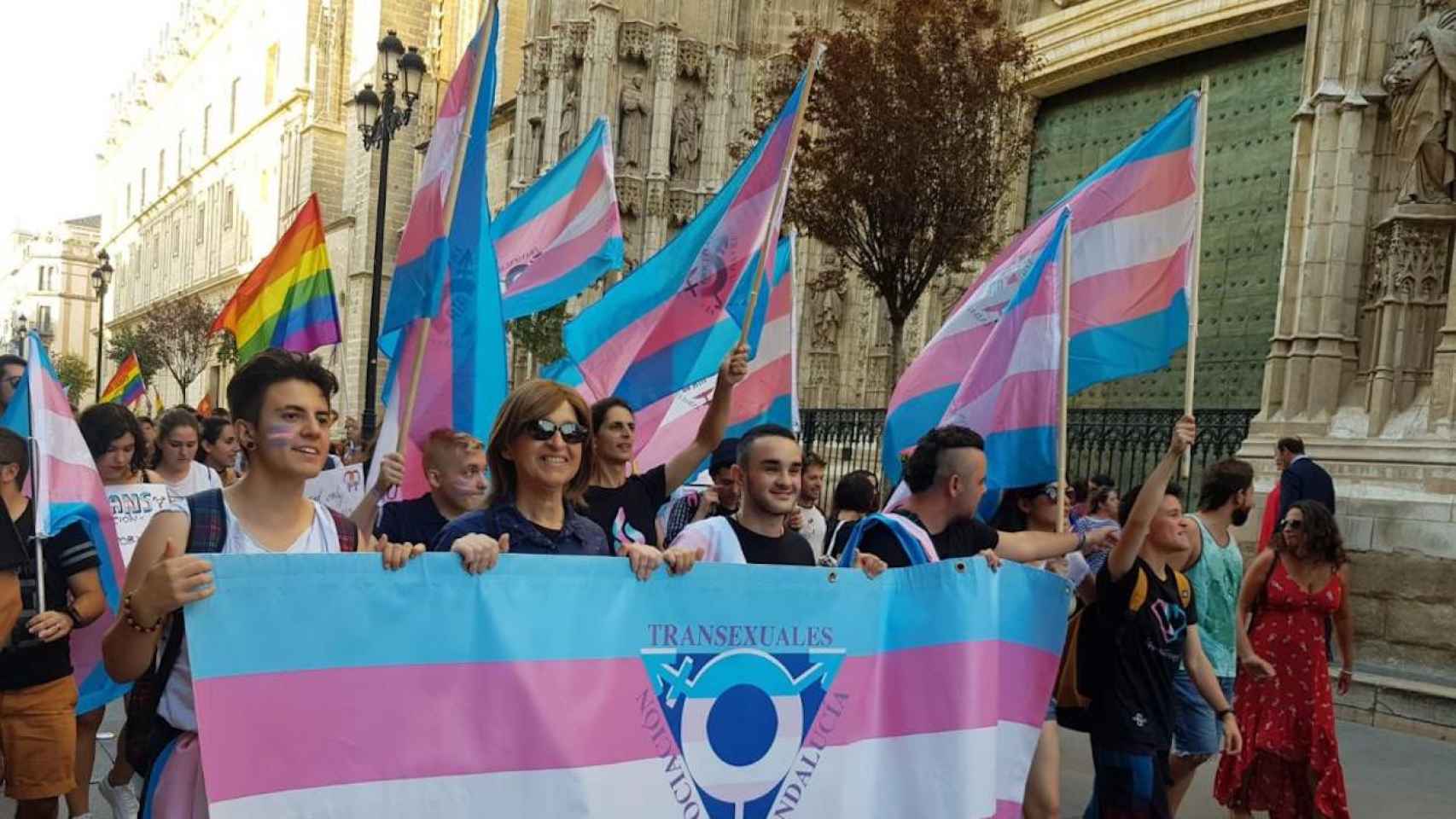 Manifestación del colectivo trans / FEDERACIÓN PLATAFORMA TRANS