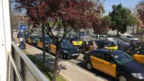 Una parada de taxis en una imagen de archivo / RP