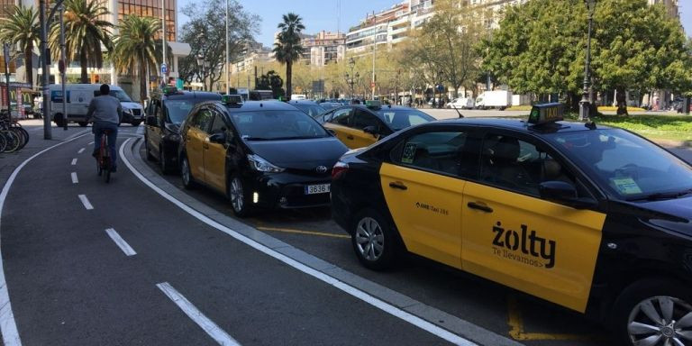 Parada de taxis de Francesc Macià / RP