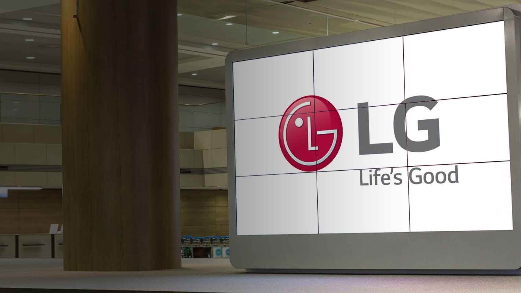 Pantalla de LG en la compañía de la empresa sudcoreana / LG