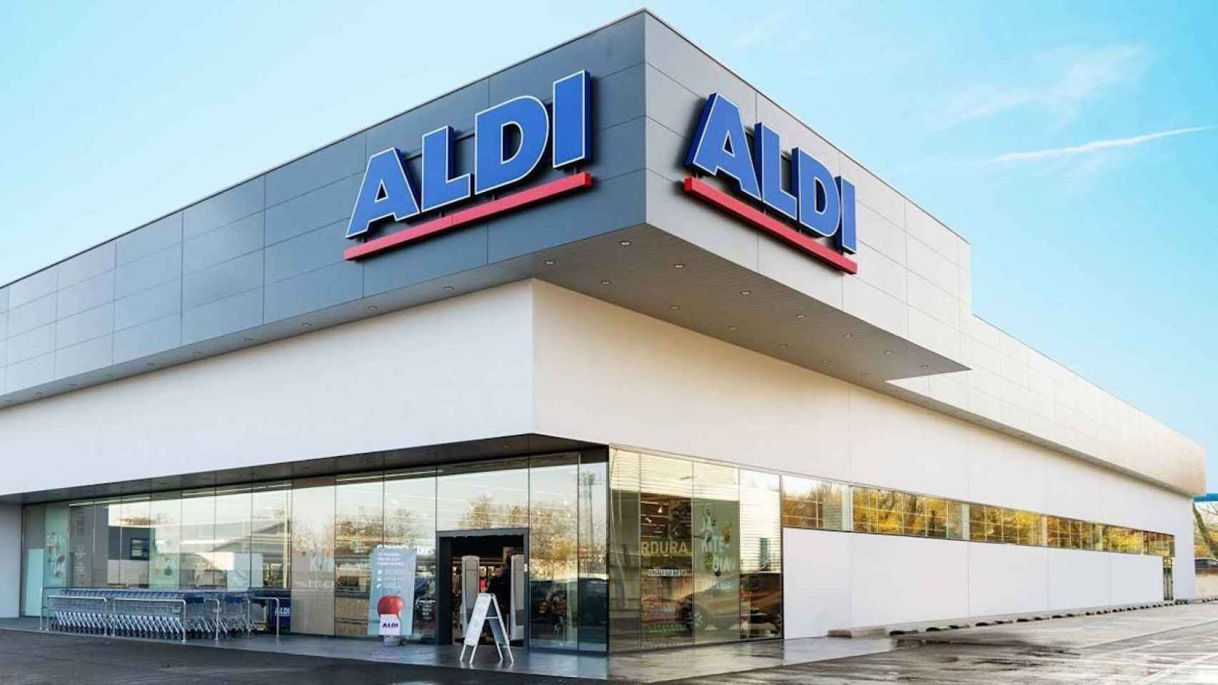Exterior de un supermercado Aldi en una imagen de archivo / ALDI