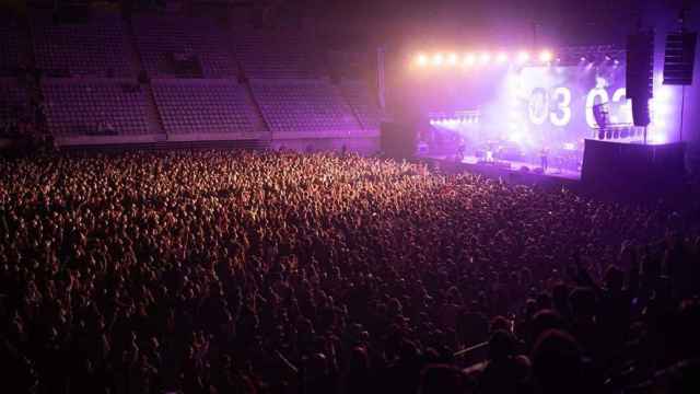 Imagen del concierto de Love of Lesbian el pasado mes de marzo en el Palau Sant Jordi / EUROPA PRESS