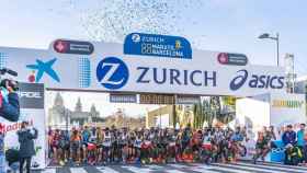 Salida de una de las ediciones de la Marató Barcelona / ZURICH MARATÓ BARCELONA