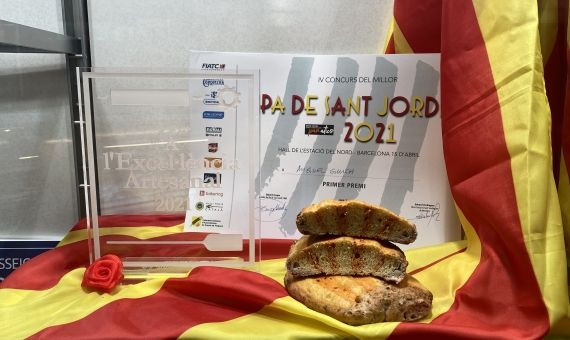 Premio al mejor pan de Sant Jordi de Barcelona / M.A.