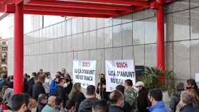 Manifestación de lot trabajadores de la planta de Bosch en Lliçà d'Amunt / EUROPA PRESS