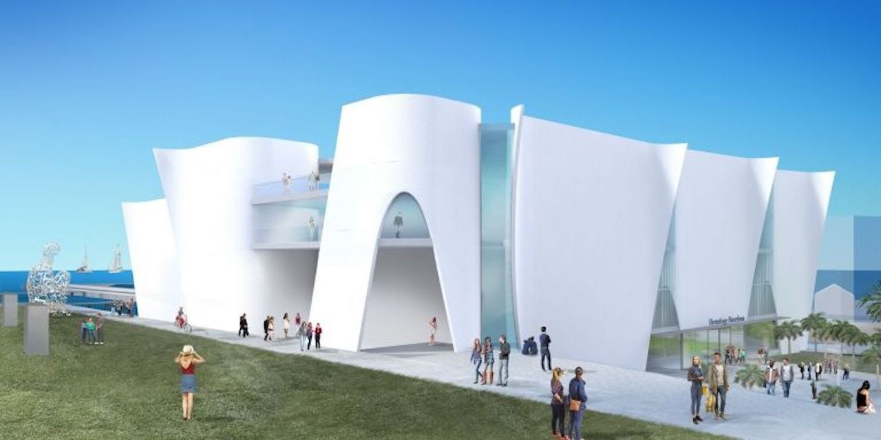 Imagen del futuro museo Hermitage en la Barceloneta / CEDIDA