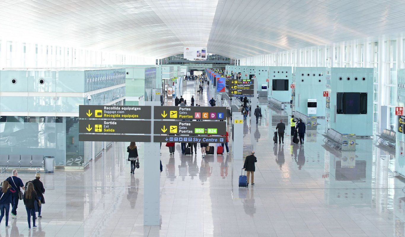 Terminal T1 del Aeropuerto Barcelona-El Prat en una imagen de archivo