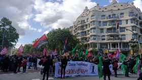 Concentración en Barcelona convocada por la ICA en el Día del Trabajador / EUROPA PRESS