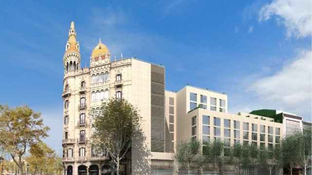 Imagen virtual del nuevo hotel Melià en paseo de Gràcia / JSS ASOCIADOS