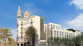 Imagen virtual del nuevo hotel Melià en paseo de Gràcia / JSS ASOCIADOS