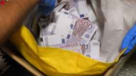 Decenas de billetes de 500 euros en una imagen de archivo / MOSSOS D'ESQUADRA