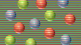 Nueva ilusión óptica: ¿De qué color ves las esferas? / TWITTER