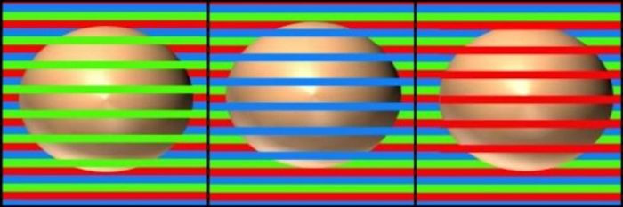 Nueva ilusión óptica: ¿De qué color ves las esferas? / TWITTER