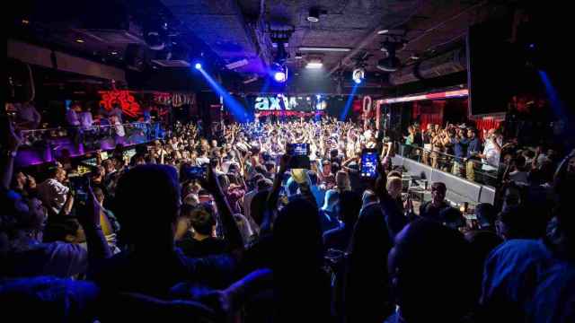 Interior de una discoteca de Barcelona en una imagen de archivo