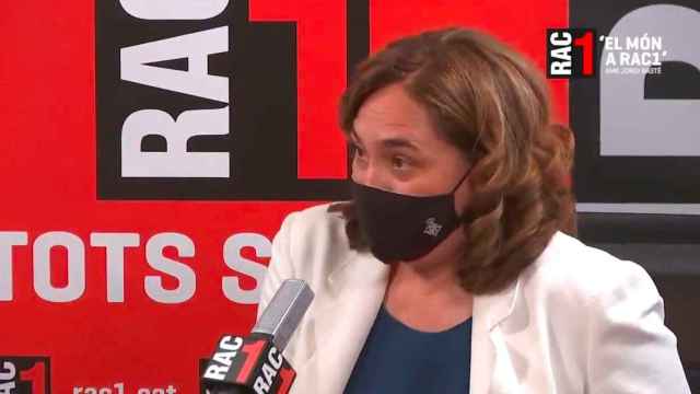 Ada Colau entrevistada por Jordi Basté en 'El món a RAC1' / RAC1