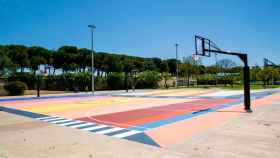 La nueva cancha de baloncesto impulsada por Foot Locker y NBA en Poblenou / CEDIDA