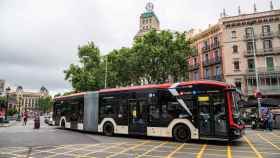 Presentación del autobús eléctrico MAN Lion's City 18E en Barcelona