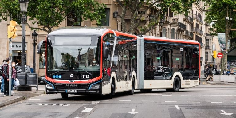 El autobús eléctrico MAN Lion's City 18E en Barcelona / RRSS