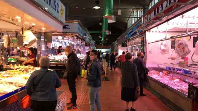 Interior del Mercado de Sant Ildefons / RP