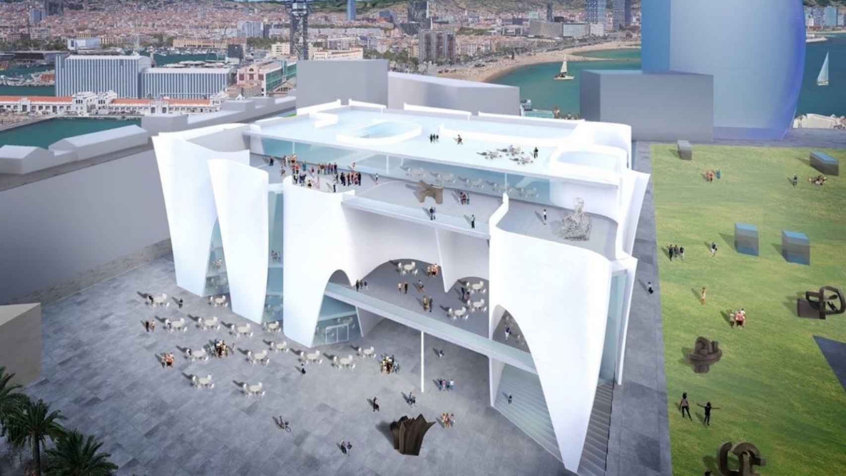 El Hermitage en el Port de Barcelona / MUSEO HERMITAGE