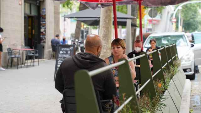 Así son las nuevas terrazas que se han empezado a instalar en Barcelona / REDES SOCIALES