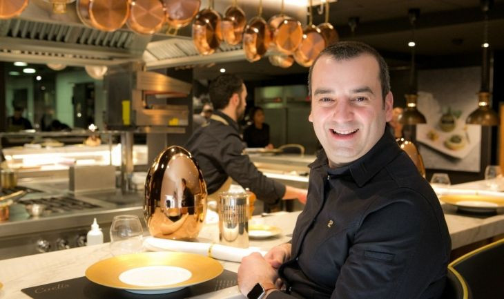 El cocinero francés Romain Fornell / CAELIS RESTAURANT