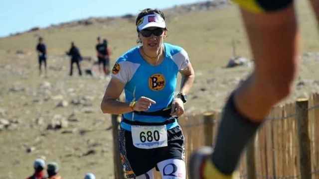 La deportista Emma Roca durante una de sus carreras | ARCHIVO