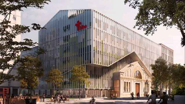 Exterior del que será el nuevo Hospital Evangélico de Barcelona