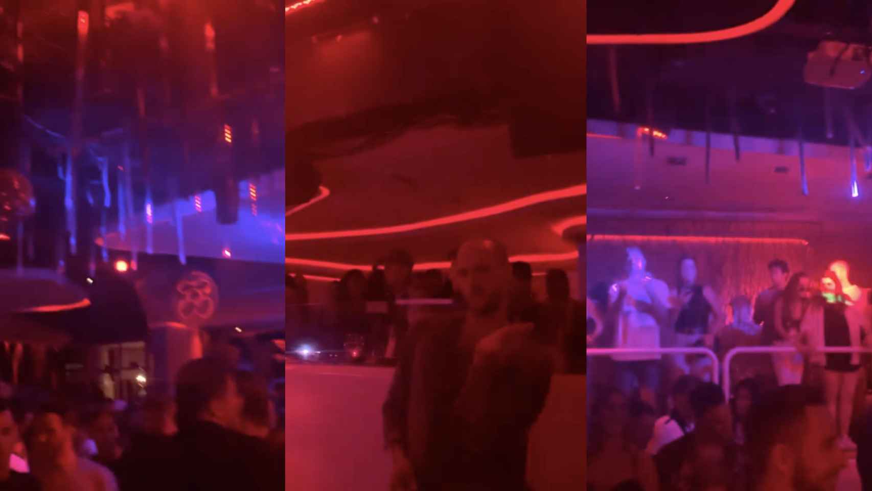 Primera noche de fiesta de la discoteca Pachá de Barcelona / REDES SOCIALES