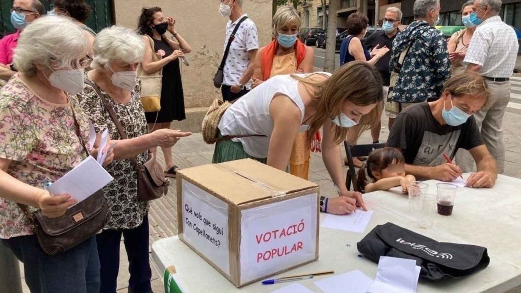Votación popular sobre Can Capellanets en Les Corts / SALVEM EL PATRIMONI DE LES CORTS