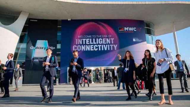 Entrada del Mobile World Congress en 2019 / GSMA