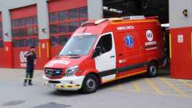 Una ambulancia de los Bombers de Barcelona / YOUTUBE