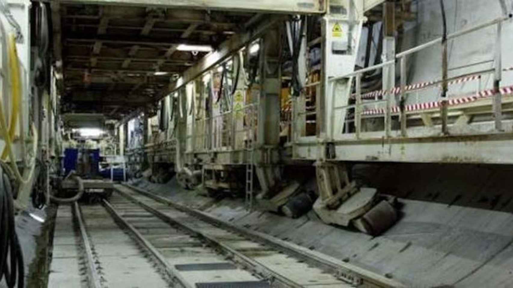 Obras de la L9 del metro de Barcelona / GENERALITAT DE CATALUNYA