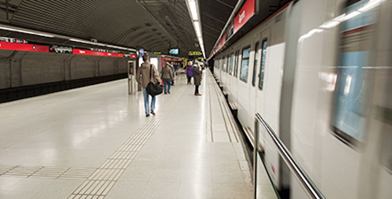 Un convoy del metro de Barcelona / TMB