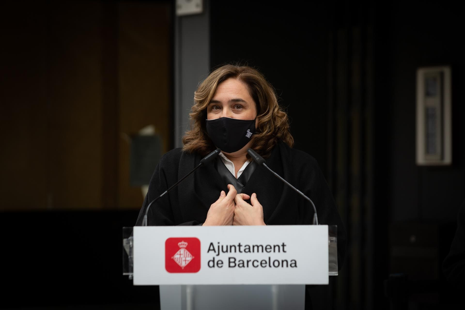 La alcaldesa de Barcelona, Ada Colau / EUROPA PRESS - David Zorrakino