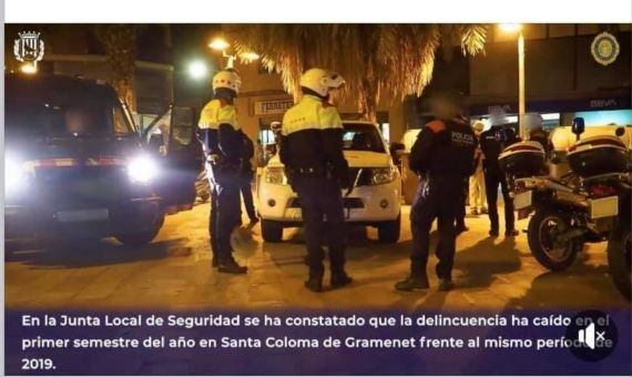 Campaña del gobierno de Parlon criticada por Ciutadans Santa Coloma / RRSS