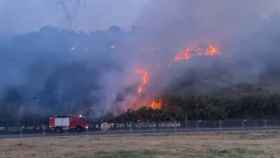 Imágenes del incendio en Sant Vicenç dels Horts / RRSS