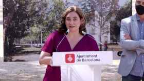 Ada Colau durante la presentación del primer CAI de Barcelona / AJUNTAMENT DE BARCELONA