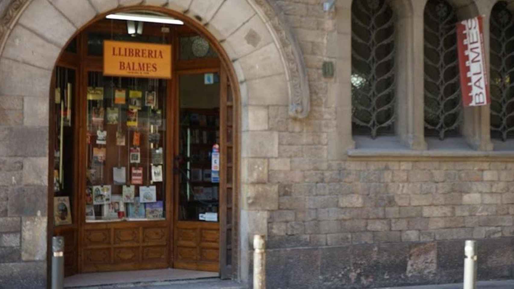 Imagen de archivo de la librería Balmes de Barcelona